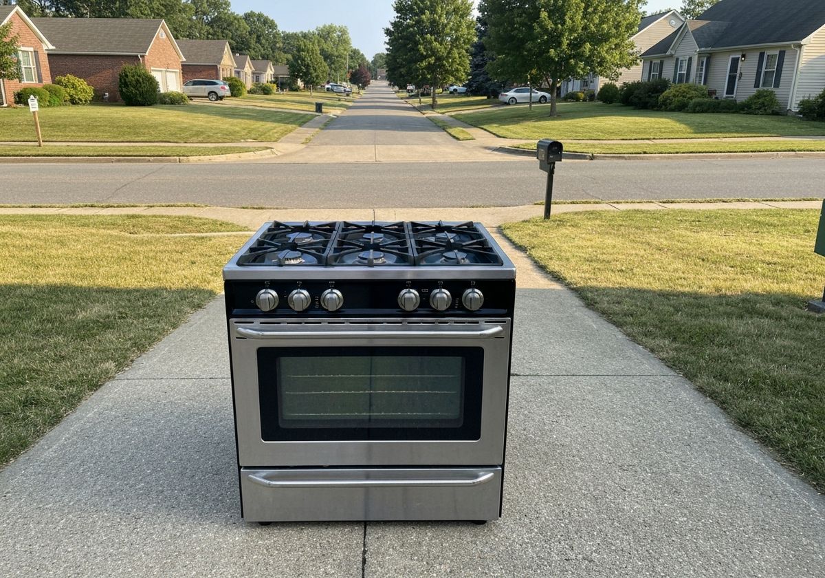 Oven and range pickup in Springdale